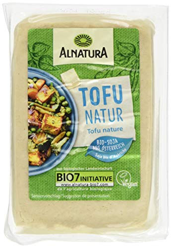 Alnatura Bio Tofu Natur, vegan, 6er Pack (6 x 200 g)