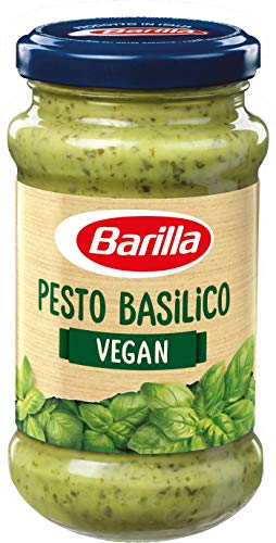 Barilla grünes Pesto Basilico vegan – Pesto 8er Pack (8x195g)