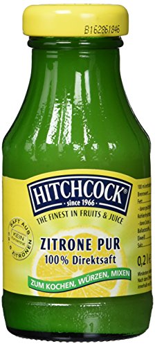 Hitchcock Zitrone Pur, 12er Pack (12 x 200 ml)