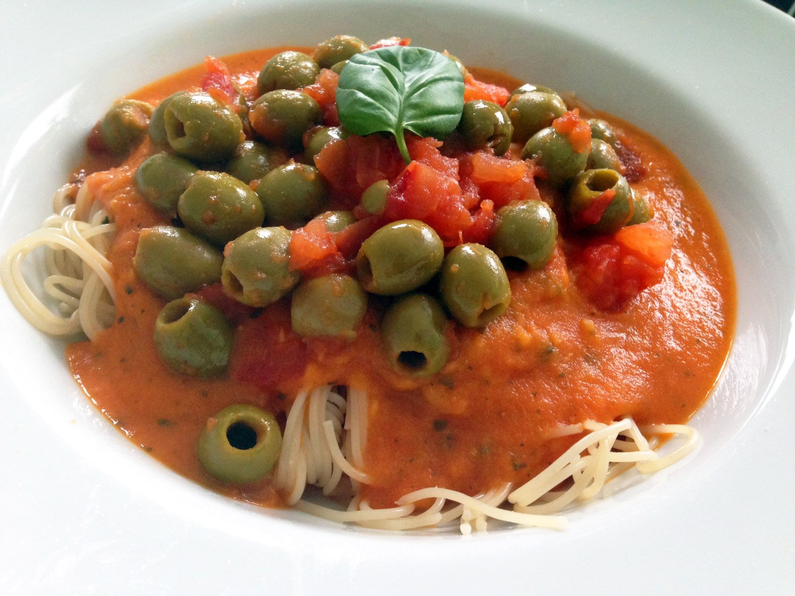 Spaghetti Napoli vegan