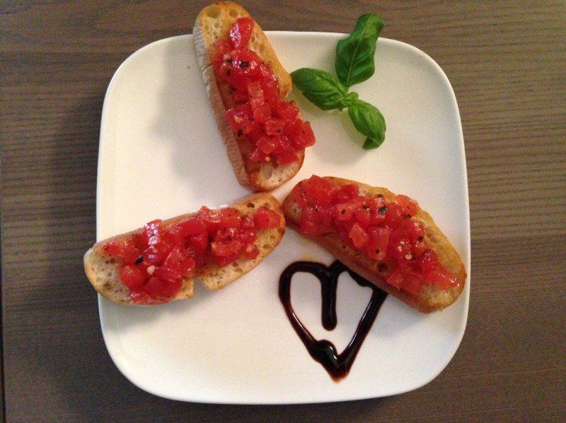 Bruschetta Rezept - original italienisch und vegan