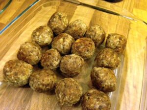 Vegane Hackbällchen / Meatballs