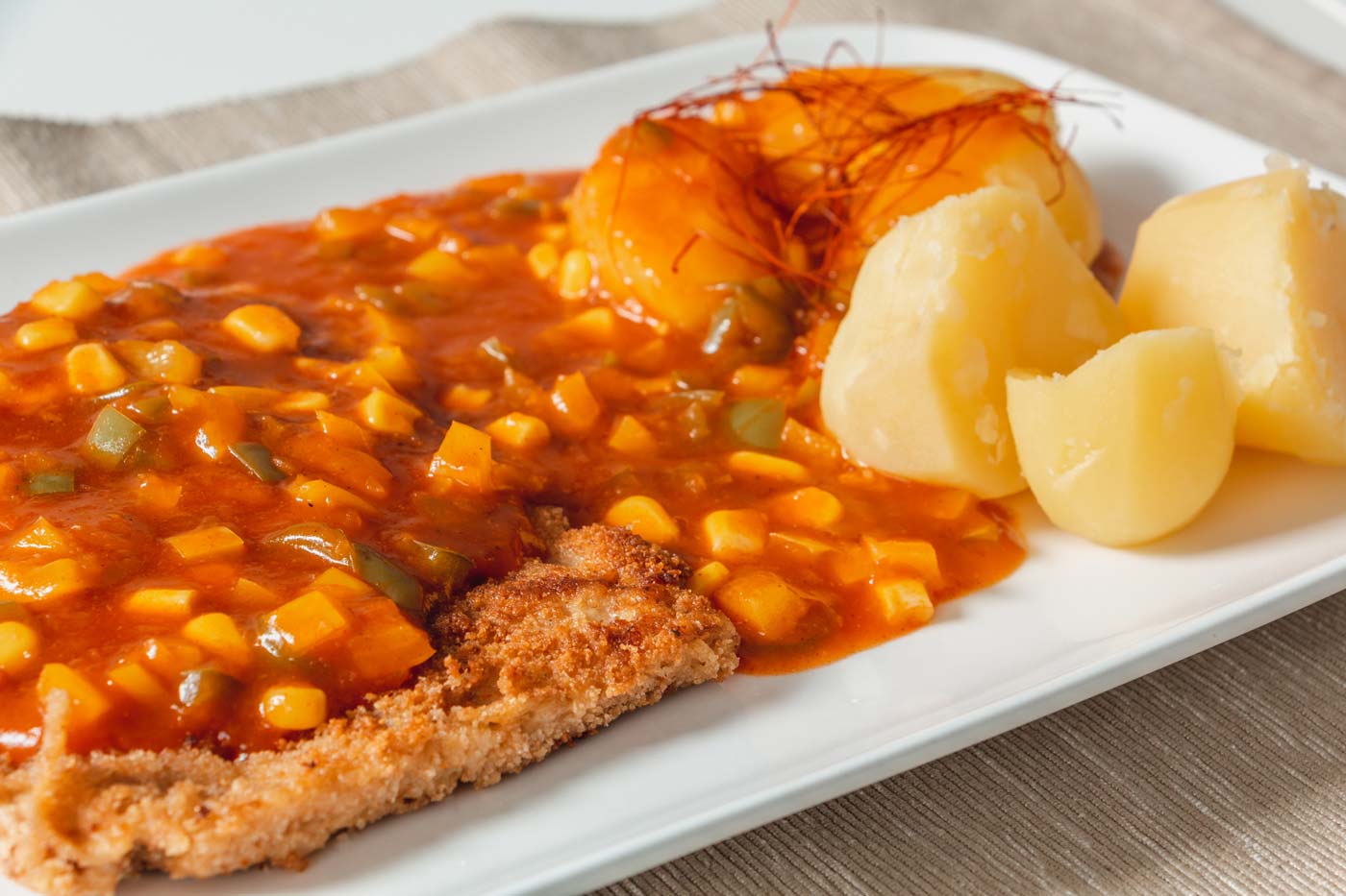 Rezept für veganes Zigeunerschnitzel - veganeo.de