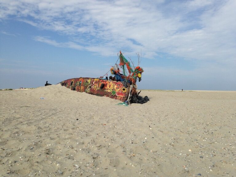 Einen Ausflug wert: Wrack auf Norderney