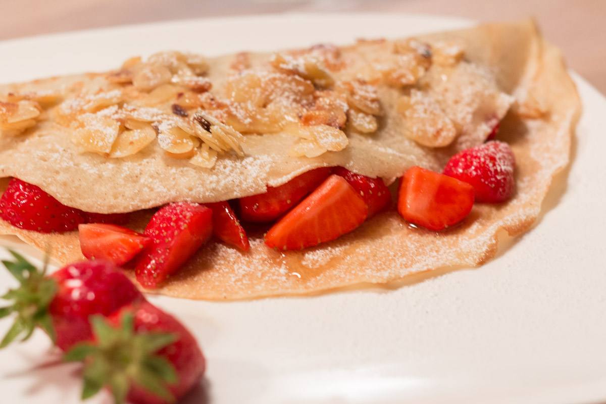 Rezept für vegane Crêpes - ohne Ei und himmlisch lecker!