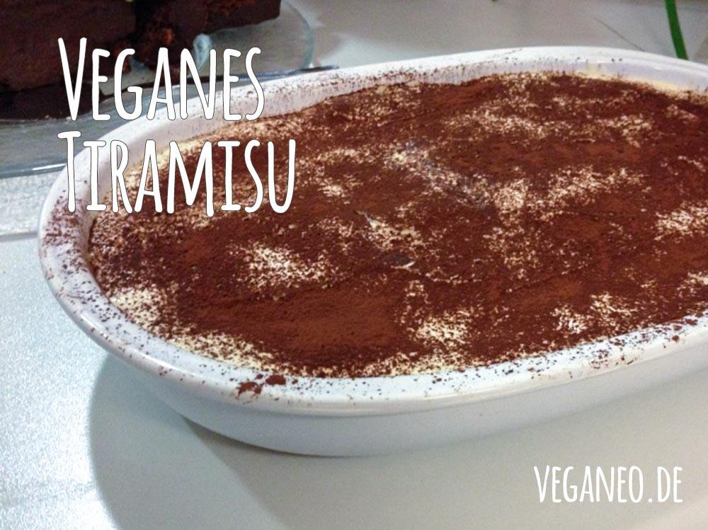 Veganes Tiramisu