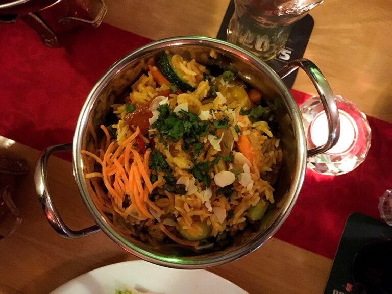 Veganes Essen im Narasinga