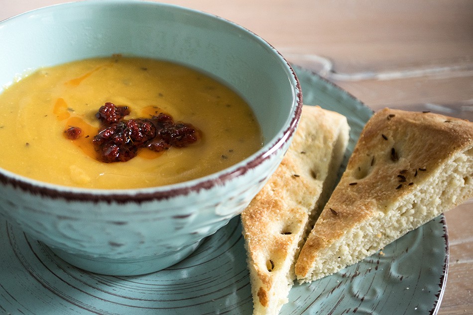 Vegane Linsensuppe türkische Art