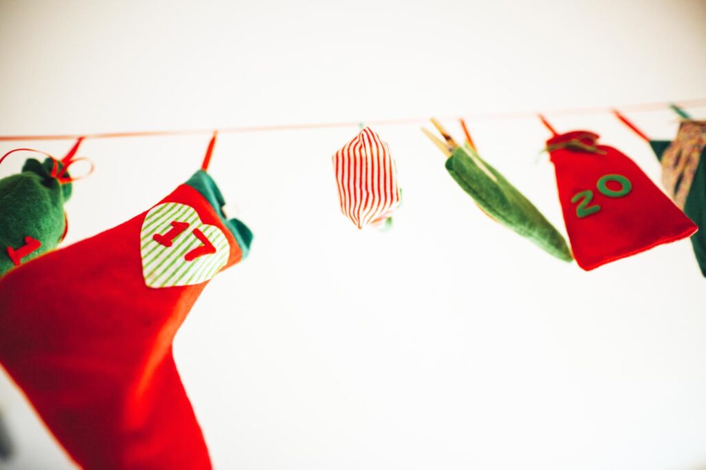 Adventskalender vegan selbst befüllen