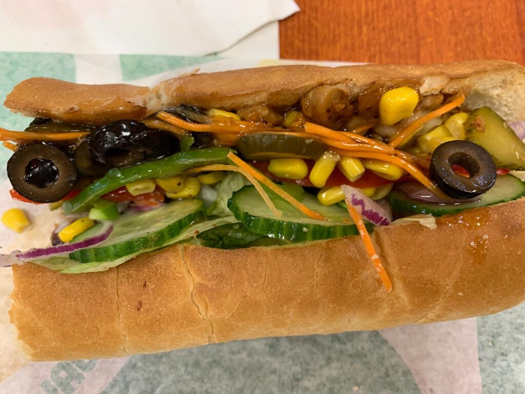 Veganes Meatless Chicken Teriyaki Sub