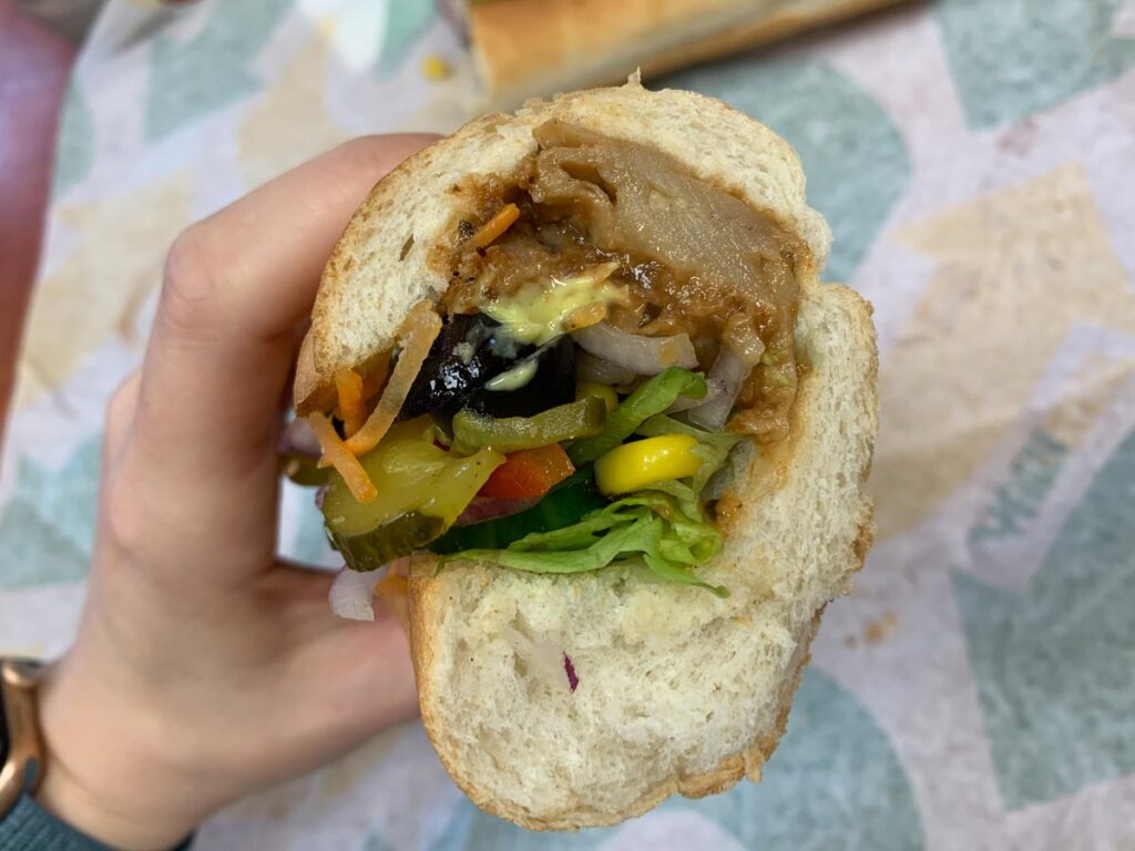 Veganes Teriyaki Sub