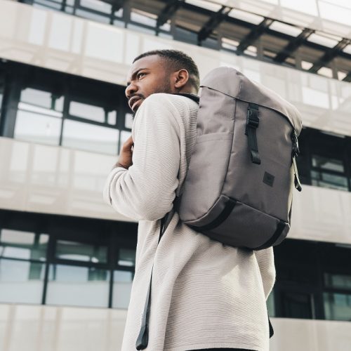 Veganer Rucksack aus Nylon von Freibeutler